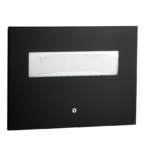 Bobrick B-3013.MBLK TrimLineSeries™  Recessed Seat-Cover Dispenser, Matte Black